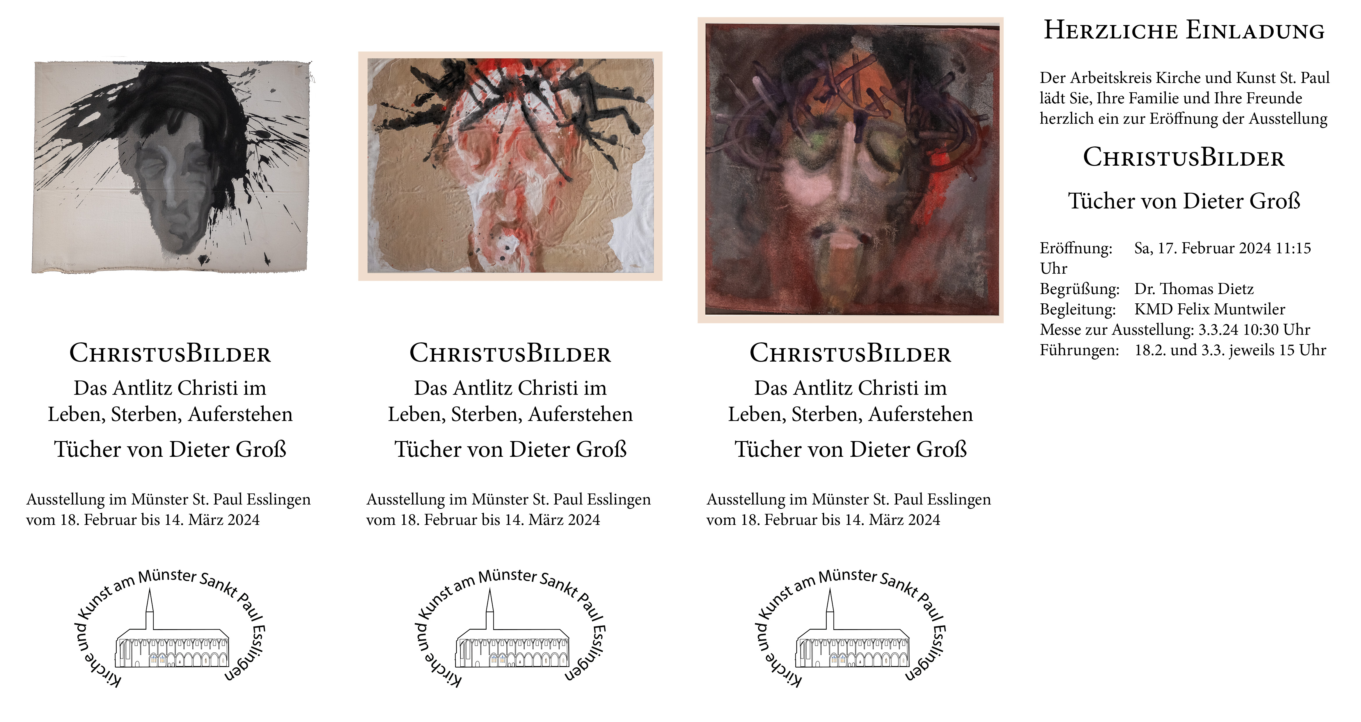 Einladungen Dieter Groß